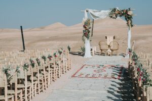 Meilleurs camps pour célébrer un mariage à Agafay Marrakech