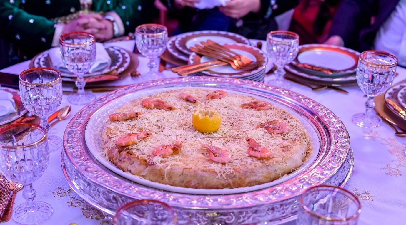 Moroccan Wedding Seafood Bastilla